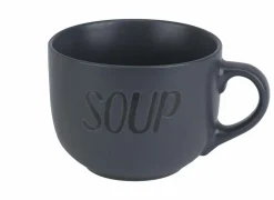 Cosy & Trendy Soepkom donker grijs 51cl