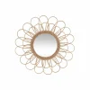 Spiegel Rotan Bloem Ø56cm