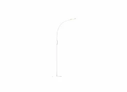 Staande lamp LED 130cm - metaal - wit