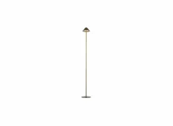 Staande lamp LED H133cm - staal - brons