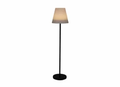 Staande lamp Rony LED H150cm - metaal & kunststof - wit