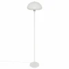 Staande lamp Savio H140cm E27 - staal - wit