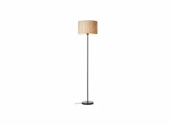 Brilliant Staande lamp Wimea H161,5cm E27 - rotan & co & metaal - naturel