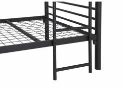 Stapelbed Us 90x200cm - metaal - zwart