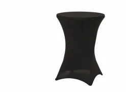 Statafelhoes Spandex Ø80cm - stof - zwart