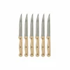 Steakmes Wood set van 6