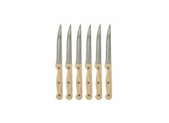 Steakmes Wood set van 6