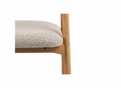 Stoel Addi 56x54x75,5cm - bouclé - beige