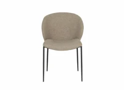 Stoel Aguila 55x60x84cm - stof - lichtbruin