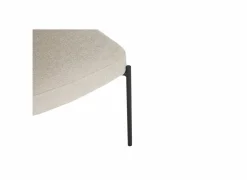 Stoel Alien 43x43x66cm - stof - beige