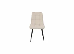 Stoel Aqaba 45x58x90cm - stof - beige