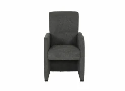 Stoel Aragon 60x70x100cm - stof - antraciet