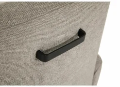 Stoel Aragon 60x70x100cm - stof - greige