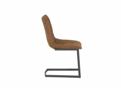 Stoel Cloud 46,5x57x86cm - microvezel - cognac