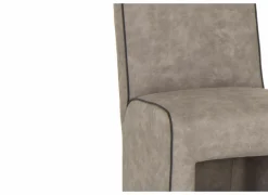 Stoel Cowboy 51x60x95cm - microvezel - silver preston