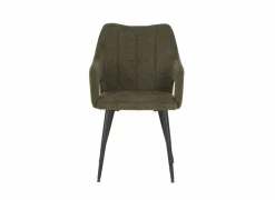 Stoel Daly 55x60x86cm - polyestervezel - groen