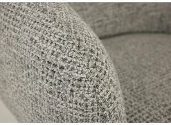 Stoel Foy 60x62x79cm - stof - grijs