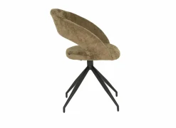 Stoel Indy  58x60x85cm - stof - curry