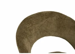 Stoel Indy  58x60x85cm - stof - curry