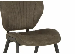 Stoel Jim 49x62x87cm - stof - luxor moss