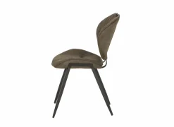 Stoel Jim 49x62x87cm - stof - luxor moss