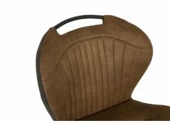 Stoel Mace 50,5x61x87cm - stof - zorro cognac