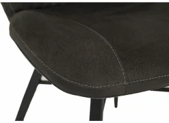Stoel Mace 50,5x61x87cm - stof - zorro antraciet