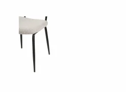 Stoel Mento 80x47x49cm - stof - grijs