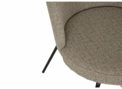 Stoel Pallada 44x53x86cm - polyestervezel - grijs