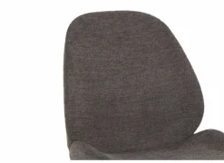 Stoel Patti 49x53x87cm - stof - antraciet