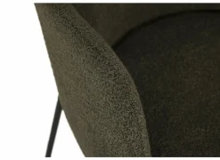 Stoel Peak 63x61x84cm - bouclé - groen