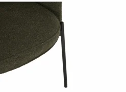 Stoel Peak 63x61x84cm - bouclé - groen