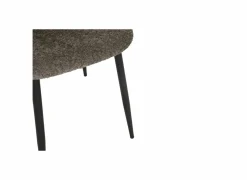 Stoel Serra 51,5x45,5x79,5cm - stof - bruin