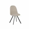 Stoel Siren 47x57x88cm - polyestervezel - beige