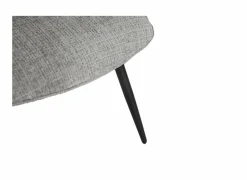 Stoel ST2418  51x64x89cm - stof - grijs