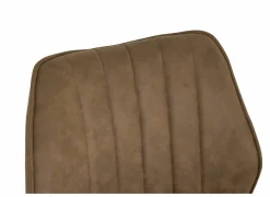 Stoel 47x42x92cm - fluweel - whisky