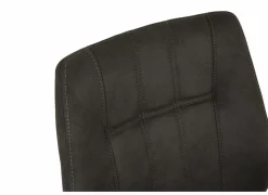 Stoel 47x55x89cm - stof - grijs