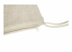 Stoelkussen Enjoy 40x40cm - stof - beige