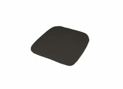 Stoelkussen Vega 43x43cm - katoen - carbon