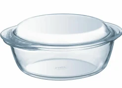 Stoofpot Pyrex 4 in 1  21x18x8cm - borosilicaatglas - transparant