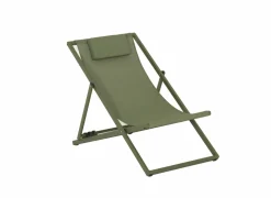 Strandstoel Plage aluminium - groen