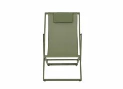 Strandstoel Plage aluminium - groen
