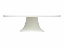 Taartschotel Nora Ø28x9cm - aardewerk - wit