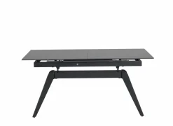 Tafel Archipel 160/220x90cm - gesinterd steen - antraciet