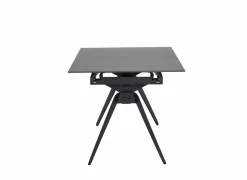 Tafel Archipel 160/220x90cm - gesinterd steen - antraciet