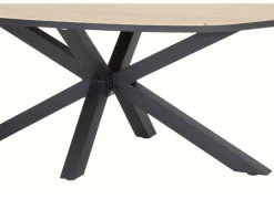 Tafel Ark  250x128cm - eik massief - naturel