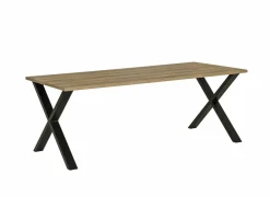 Tafel Bordo 200x95cm - decor - etna eik/zwart