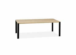 Tafel Bridge 220x100cm - lamulux - fresh oak & old piano