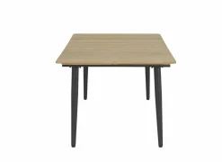 Tafel Brisk 220x100cm - teak massief & aluminium  - naturel