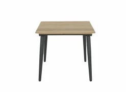 Tafel Brisk 160x90cm - teak massief & aluminium - naturel